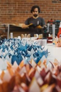 We made hundreds of Flare votives prepping for Holiday craze.